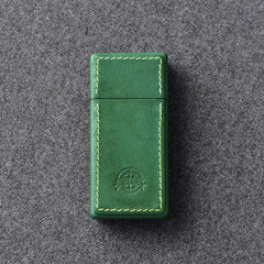 Cool Mens Leather Portable Ashtray Travel Ashtray Pocket Ashtray Lighter for Men