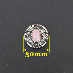 Stone Silver Wallet Conchos Stone Conchos Button Stone Conchos Screw Back Decorate Concho Stone Biker Wallet Concho Wallet Conchos