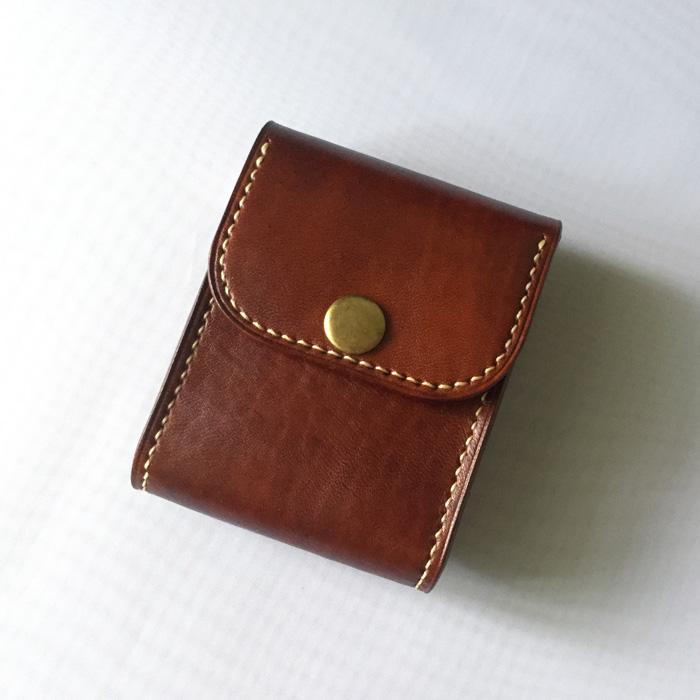 Bags | 10 Pure Leather Cigarette Case Lighter Match Pocket Zipper Coin Pouch  4 Color | Poshmark