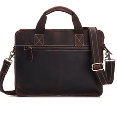 Cool Leather Briefcase Laptop Briefcase Work Handbag Business Handbag For Men