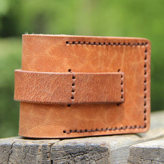 Cool Leather Mens Cigarette Case with Belt Loop Handmade Cigarette Holder for Men