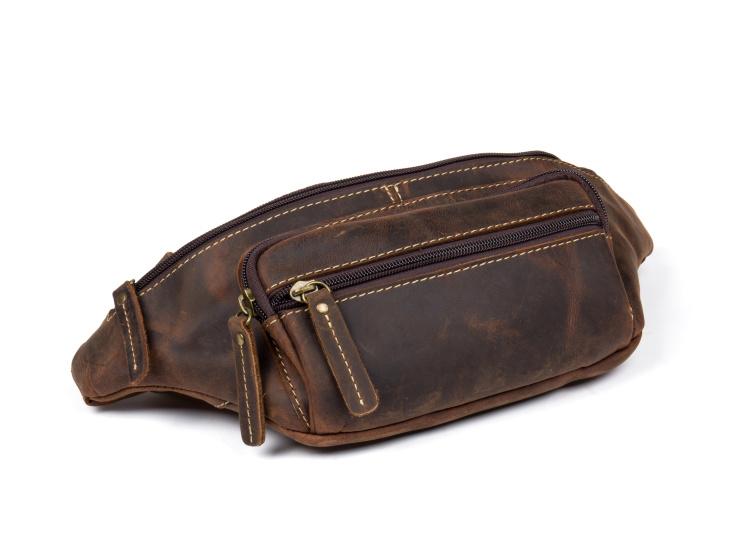 The Fanny Pack  Classic Men's Leather Bum Bag – The Real Leather Company