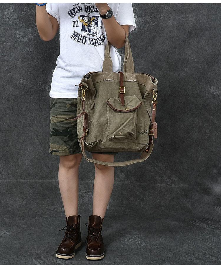 To the Moon and Back Crossbody Handbag Made From Recycled Military Tents  and Truck Canvas - Etsy India